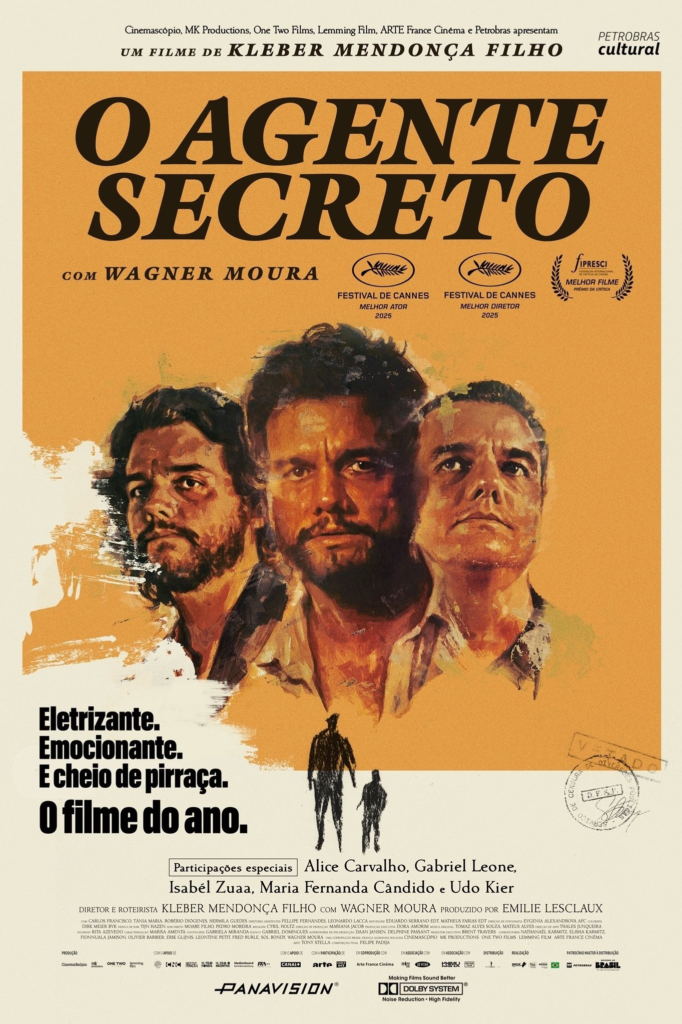Cartaz oficial de O Agente Secreto
