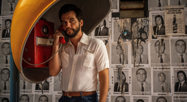 Cena do filme O Agente Secreto, suspense político dirigido por Kleber Mendonça Filho