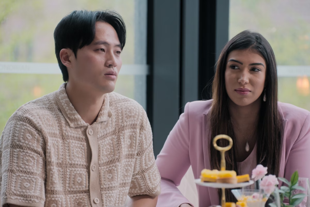 Morena Monaco e Suwoong no Meu Namorado Coreano